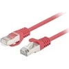 Lanberg 10-Pack Patchcord kat.6 FTP 0.5m raudona Fluke Passed