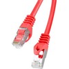 LANBERG patchcord cat.6 20m FTP raudona