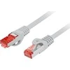 LANBERG Patchcord kat.6 FTP LSZH CU 3m pilkas Fluke praėjo