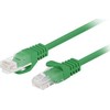 PATCHCORD KAT.6 UTP 0.5M Žalias FLUKE PASSED LANBERG 10-PACK
