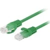 PATCHCORD KAT.6 UTP 1.5M Žalias FLUKE PASSED LANBERG 10-PACK