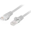 LANBERG Patchcord kat.6 UTP LSZH CU 0.5m pilkas Fluke pravaziavo