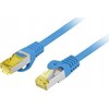 PATCHCORD KAT.6A S/FTP LSZH CU 5M Mėlynas FLUKE PASSED LANBERG