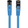 PATCHCORD KAT.8.1 S/FTP LSZH CU 0,5M Mėlynas FLUKE PASSED LANBERG