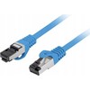 PATCHCORD KAT.8.1 S/FTP LSZH CU 5M Mėlynas FLUKE PASSED LANBERG
