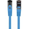 PATCHCORD KAT.8.1 S/FTP LSZH CU 1,5M Mėlynas FLUKE PASSED LANBERG