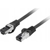 PATCHCORD KAT.8.1 S/FTP LSZH CU 1,5M JUODA FLUKE PASSED LANBERG