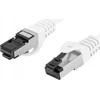 PATCHCORD KAT.8.1 S/FTP LSZH CU 5M Baltas FLUKE PASSED LANBERG