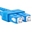 FIBER OPTIC PATCHCORD SM SC/UPC-LC/UPC DUPLEX 3.0MM LSZH G657A1 3M Geltonas LANBERG
