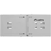 Lanberg sulankstomas laikiklis, montuojamas ant sienos, 19 colių, 4U | FB01-5404-10S | Pilkas