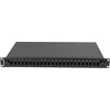 Lanberg Rackmount 19" 1U šviesolaidinis komutacinė panelė 24xSC Simplex/24XLC Duplex Juodas su priedais | FOP1-24SS-LDB