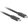 LANBERG kabelis USB-C M/M 3.2 Gen2 0.5m 10Gb/s PD100W