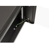 Lanberg WF03-5309-10B rack spintelė 9U Sieninis stovas Juodas