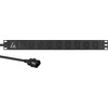 Lanview LVR-2MC14-SPD-C13X8 PDU 8 kanalų C13 lizdai 2m Juodas (19'' 8 kanalų C13 lizdai su)