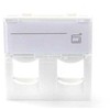 Lanview EURO OUTLET 45x45 - 2-PORT