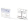 Lanview EURO OUTLET 45x45 - 2-PORT
