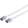 Lanview HIGH-FLEX Cat6a S/FTP Baltas 2m