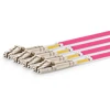 Lanview Lanview LVO230502-MTP kabelis InfiniBand / światłowodowy 2 m LC Violetinis