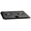 Lanview Lanview LVR252352, Fan tray, Built-in fan, 295 m³/h, Steel, Juodas, 1 pc(s)