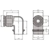 LAPP Dławnica kablowa kątowa M20 IP55 SKINDICHT RWV-M 20x1,5 (52107820)