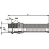 LAPP Dławnica kablowa mosiężna M20 IP68 SKINTOP BS-M METALL M20x1,5 (53806761)