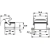 Lapp Kabel Darbastalio lizdas, kuriame yra IP65 EPIC H-B 6 AG- LB (10003000)
