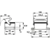 Lapp Kabelis LAPP Stalinio kompiuterio lizdo korpusas IP65 EPIC H-B 24 AG-LB (10102900)