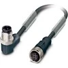 Lapp Kabel LAPP Jungiamasis kabelis 5m / M12 kištukas - M12 kampinis lizdas / FIELDBUS AB-C4-M12MS-5.0PVC-M12FA (22260705)