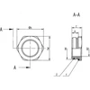 LAPP Redukcja mosiężna do dławnic M32/M16 su O-Ring SKINDICHT MR-M 32 x 1,5/16 x 1,5 (52101969)