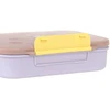 Lassig Bento Pattern Party Rose/lilac su przegródkami