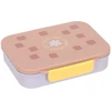 Lassig Bento Pattern Party Rose/lilac su przegródkami