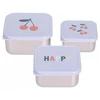 Lassig Happy Fruits Cherry Snackbox ze stali nierdzewnej 3 vnt.