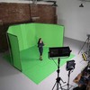 Lastolite grindų fono vinilo juostelė 1,37x4m Chroma Key žalia
