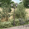 Sodo šviesa 68 x 20 x 235 cm Aliuminis ir stiklas