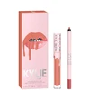 Set Kylie Cosmetics: By Kylie Liquid Lipstick 801 Queen, 3 ml + By Kylie Pieštukas Lip Liner Queen 1.1 g