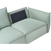Sofa Beliani 5 vietų poilsio baldų komplektas KUNES šviesiai žalias