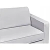 Sofa Beliani 4 vietų svetainės baldų komplektas SAVALEN šviesiai pilkas