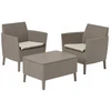 Lauko baldų komplektas Gardena Keter Sodo baldų komplektas Salemo Balcony Set beige