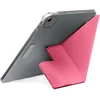 Laut „Huex Folio“ – apsauginis dėklas su „Apple Pieštukas“ laikikliu, skirtas „iPad Air 11" M2 (2024) / M3 (2025), „iPad Pro 11" 1/2/3/4G“ ir „iPad Air 10.9" 4/5G“ (rožinis)