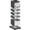 lazerinis spausdintuvas Lexmark Lexmark M5270 - Spausdintuvas - b/w - Dvipusis - Lazeris - A4/Legal - 1200 x 1200 dpi - iki 66 puslapių/min. - Talpa: 650 lapų - USB 2.0, Gigabit LAN, USB 2.0 priegloba