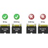 LCP LC-Power LC-M2-C-NVME saugojimo diskų korpusas SSD korpusas Juoda M.2