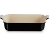 Le Creuset Rectangular Heritage Stoneware 32x24cm / 4L juodas