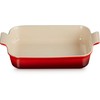 Le Creuset Stačiakampė „Heritage“ keramikos kepimo forma, 32 x 24 cm / 4 l, oranžinė 0843251103065