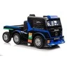 Lean Cars Vienvietis elektromobilis su priekaba Mercedes-Benz Axor XMX622, mėlynas