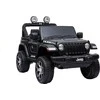 Lean Cars Dvivietis vaikiškas elektromobilis Jeep Rubicon 4x4, juodas