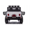 Lean Cars Vaikiškas elektrinis Jeep BEAST 4x4 su LED šviesomis ir saugos mygtuku, nuo 3 metų, juodas