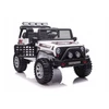 Lean Cars Vaikiškas elektrinis Jeep BEAST 4x4 su LED šviesomis ir saugos mygtuku, nuo 3 metų, juodas