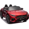 Dvivietis vaikiškas elektromobilis Lean Cars Mercedes AMG SL63, raudonas