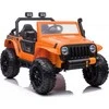 Lean Cars Akumuliatorinis dvivietis automobilis vaikams XB-1118 4x4, oranžinės spalvos