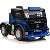 Lean Cars Vienvietis elektromobilis vaikams Mercedes-Benz Axor XMX622, mėlynas